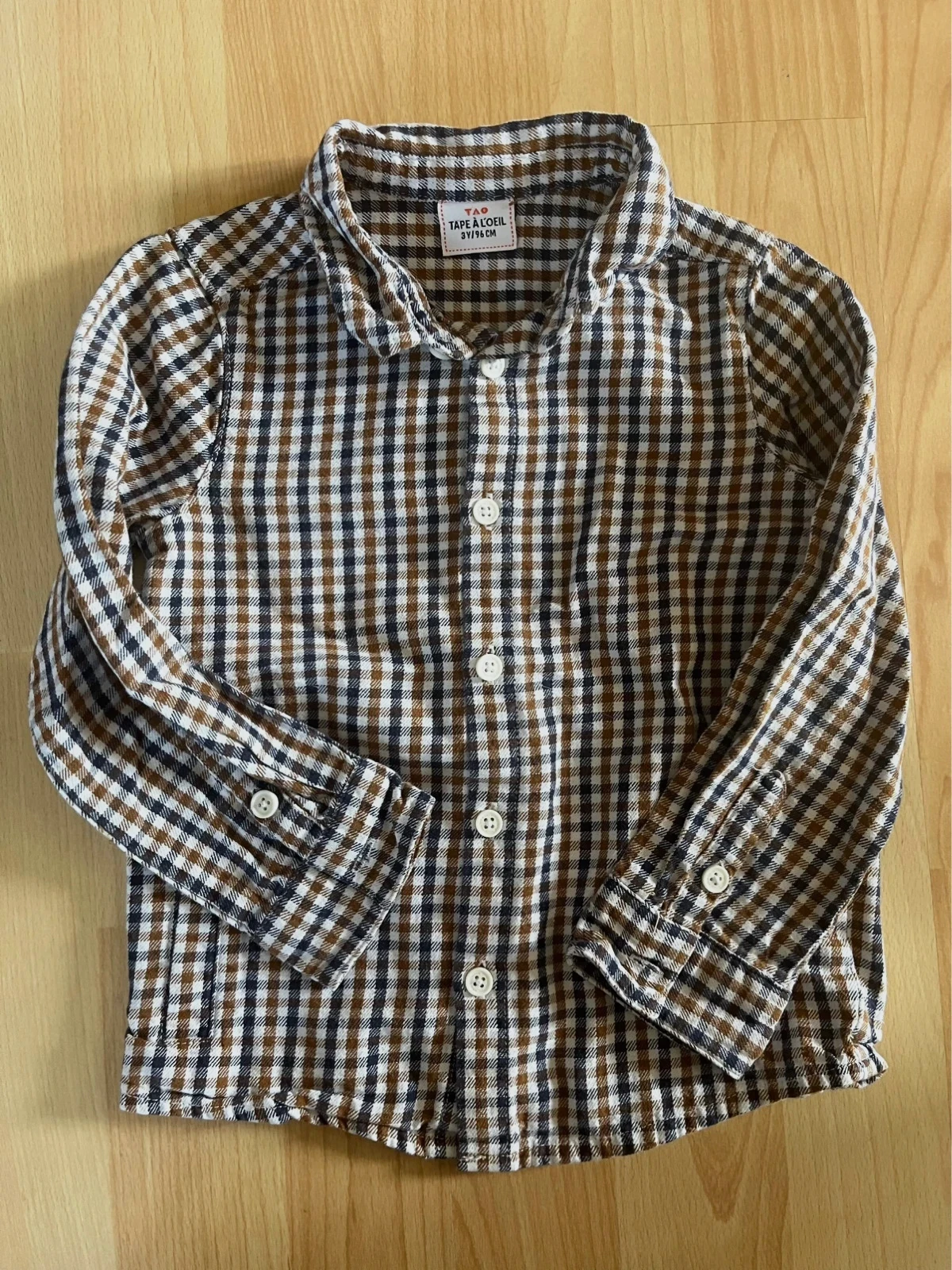 Chemise garçon – Tape à l'œil – taille 3 ans / 98 cm