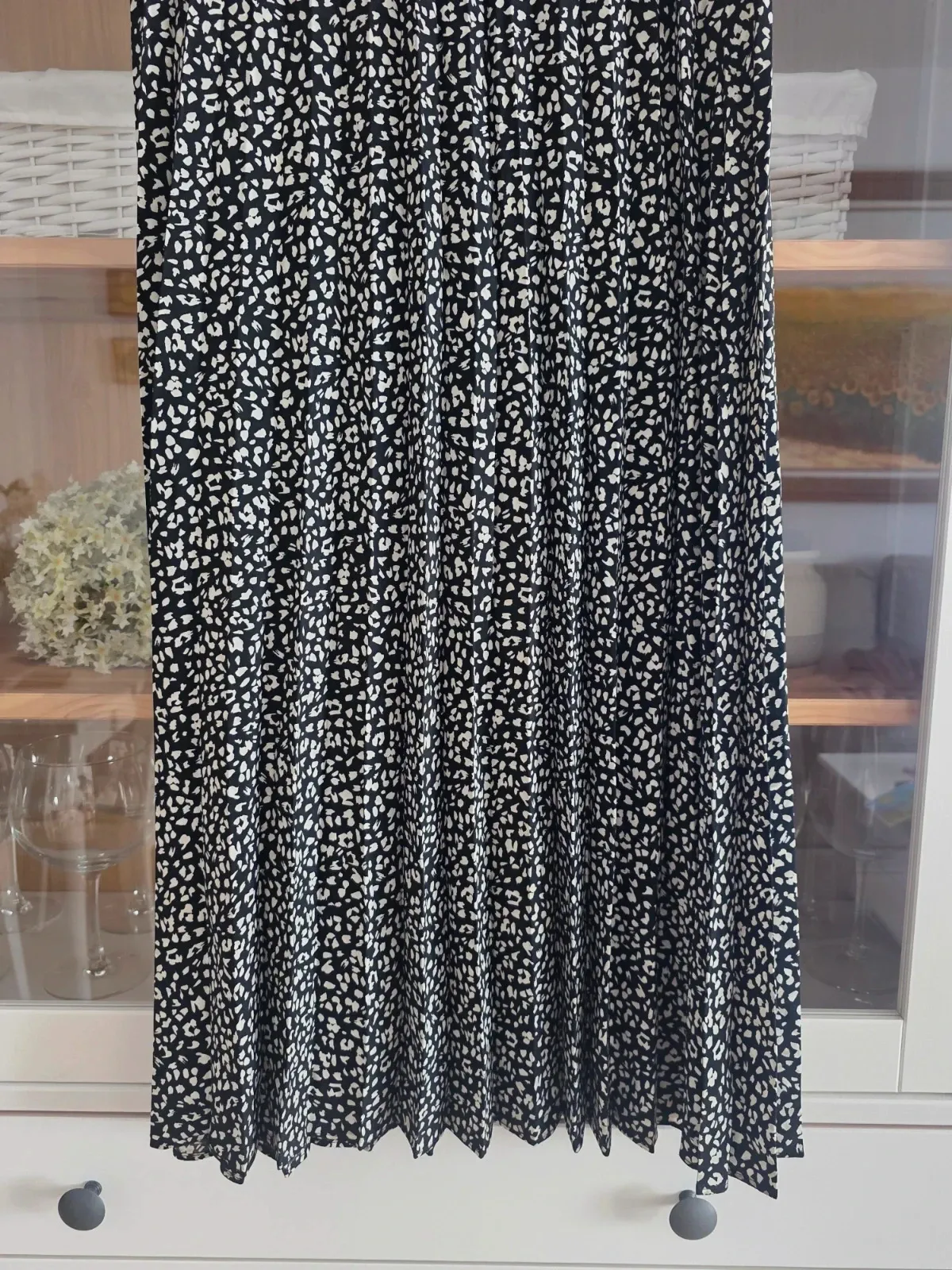 Jupe midi plissée/Falda plisada midi – Pull & Bear – taille M / 38 / 10 4