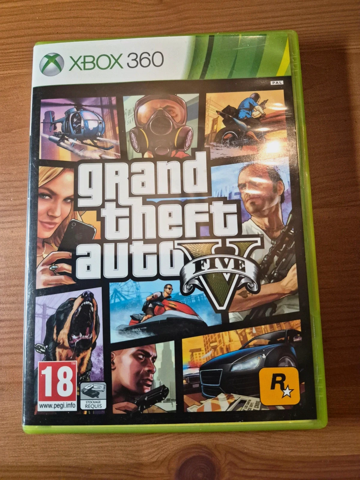 Jeu Grand Theft Auto V pour xbox 360 complet