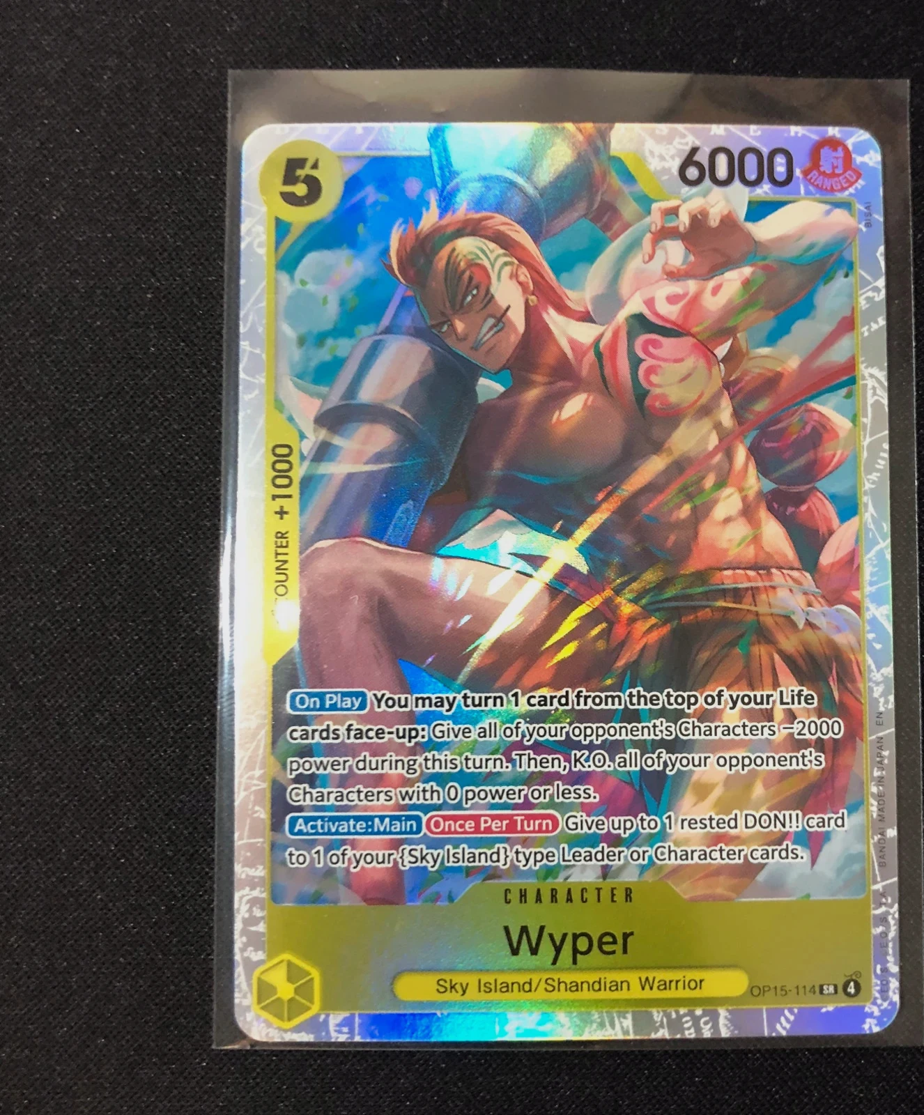 Wyper OP15-114 Secret Rare Character