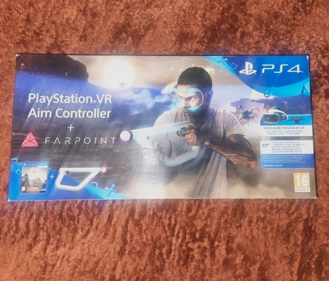 Pack PlayStation VR Aim Controller + Jeu Farpoint (PS4) – Complet avec boîte