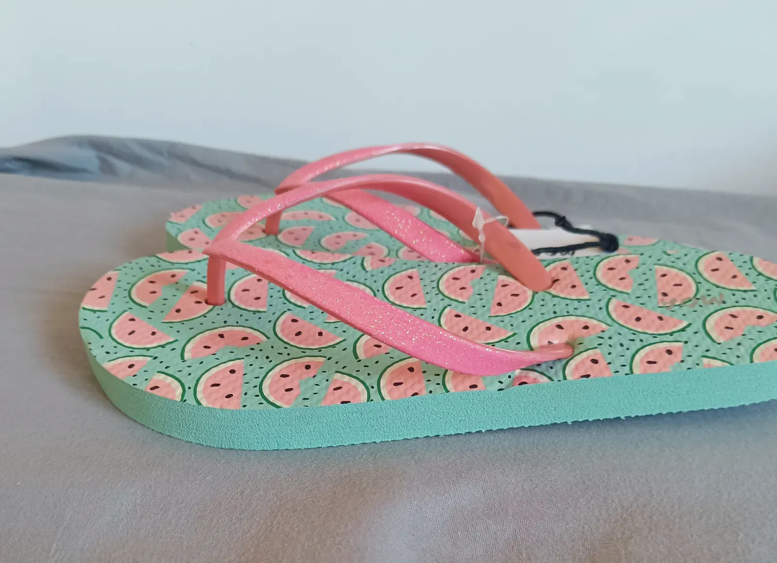 Chancletas de playa estampadas con sandías – Sin marca – taille S 4