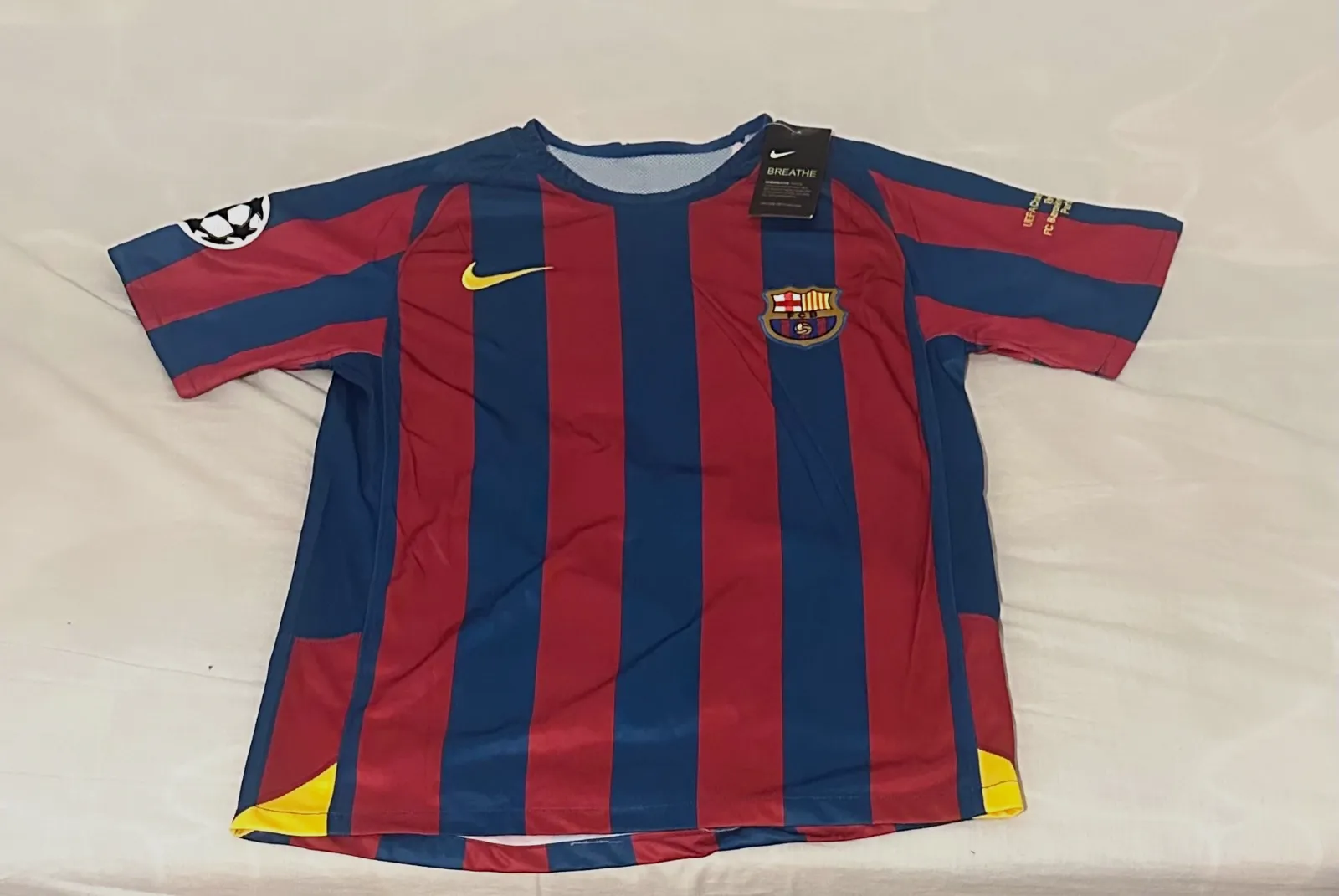 Maillot Barça, Ronaldinho – Nike – taille L 3
