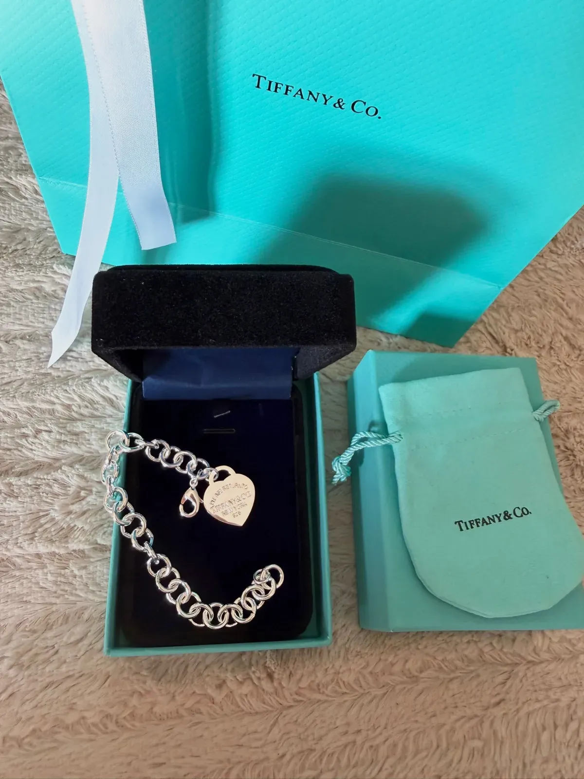 Bracelet chaîne Tiffany & Co argenté – Tiffany & Co – argenté 7