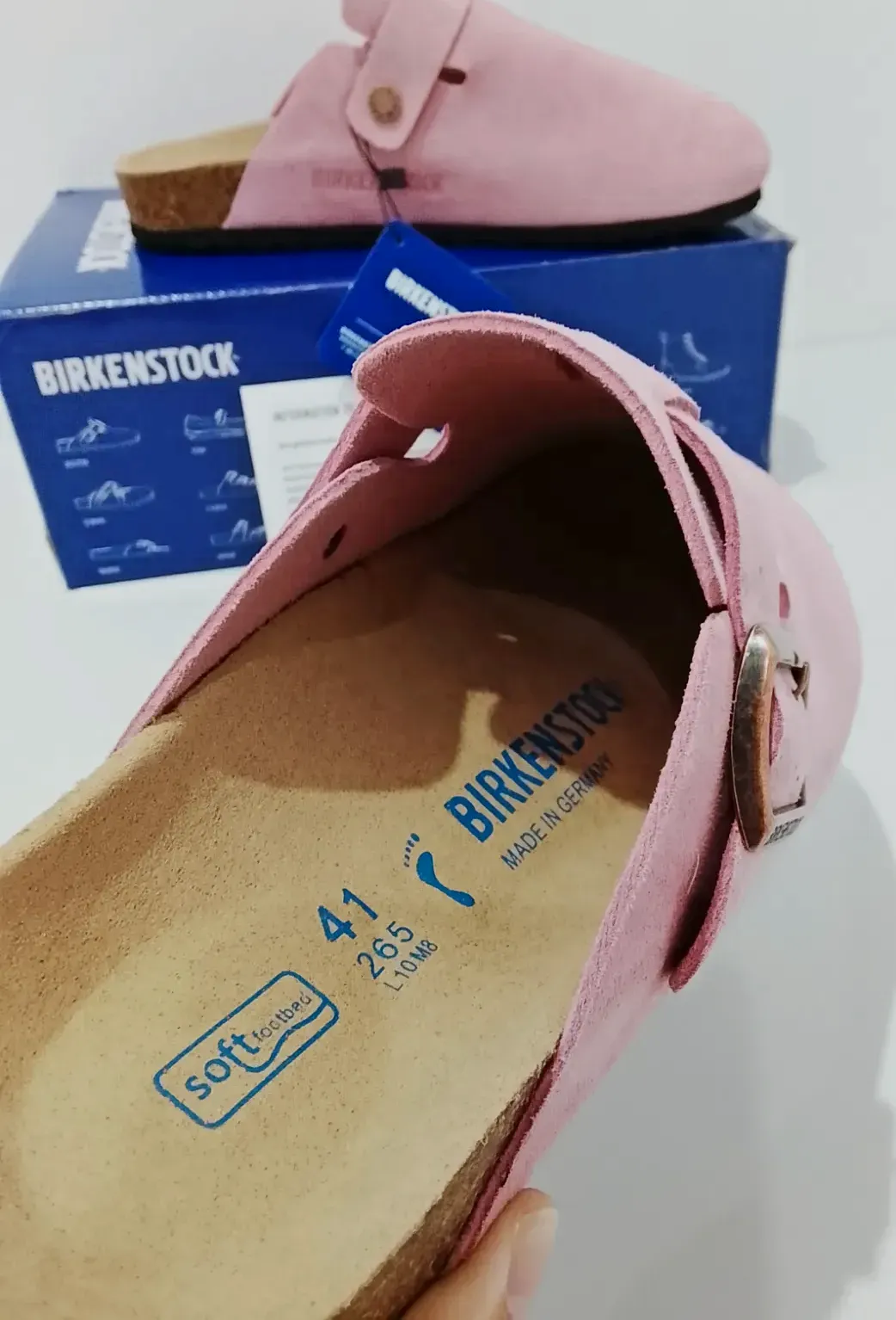 Birkenstock Boston Bs 41 pink – Birkenstock – rose – taille 41 4