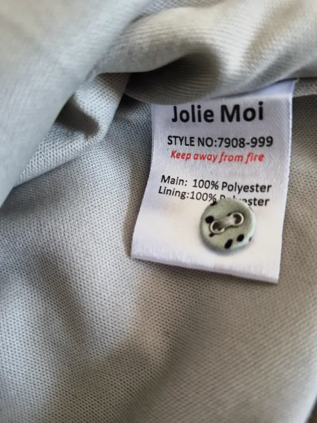 White Speckled Throw Blanket – Jolie Moi – blanc et noir 3