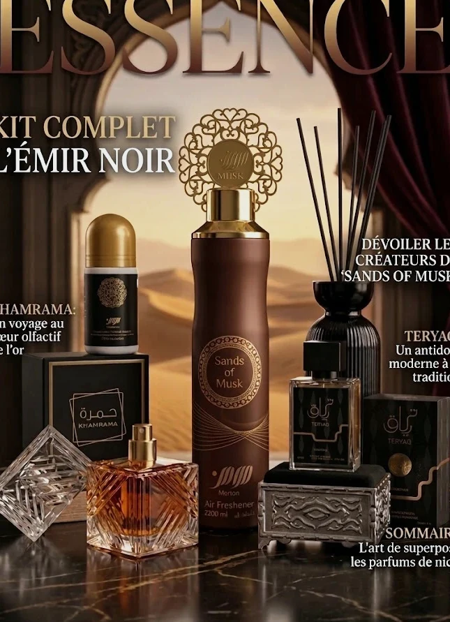 Parfums Khamraha Coffret '' L'Emir Noir ''