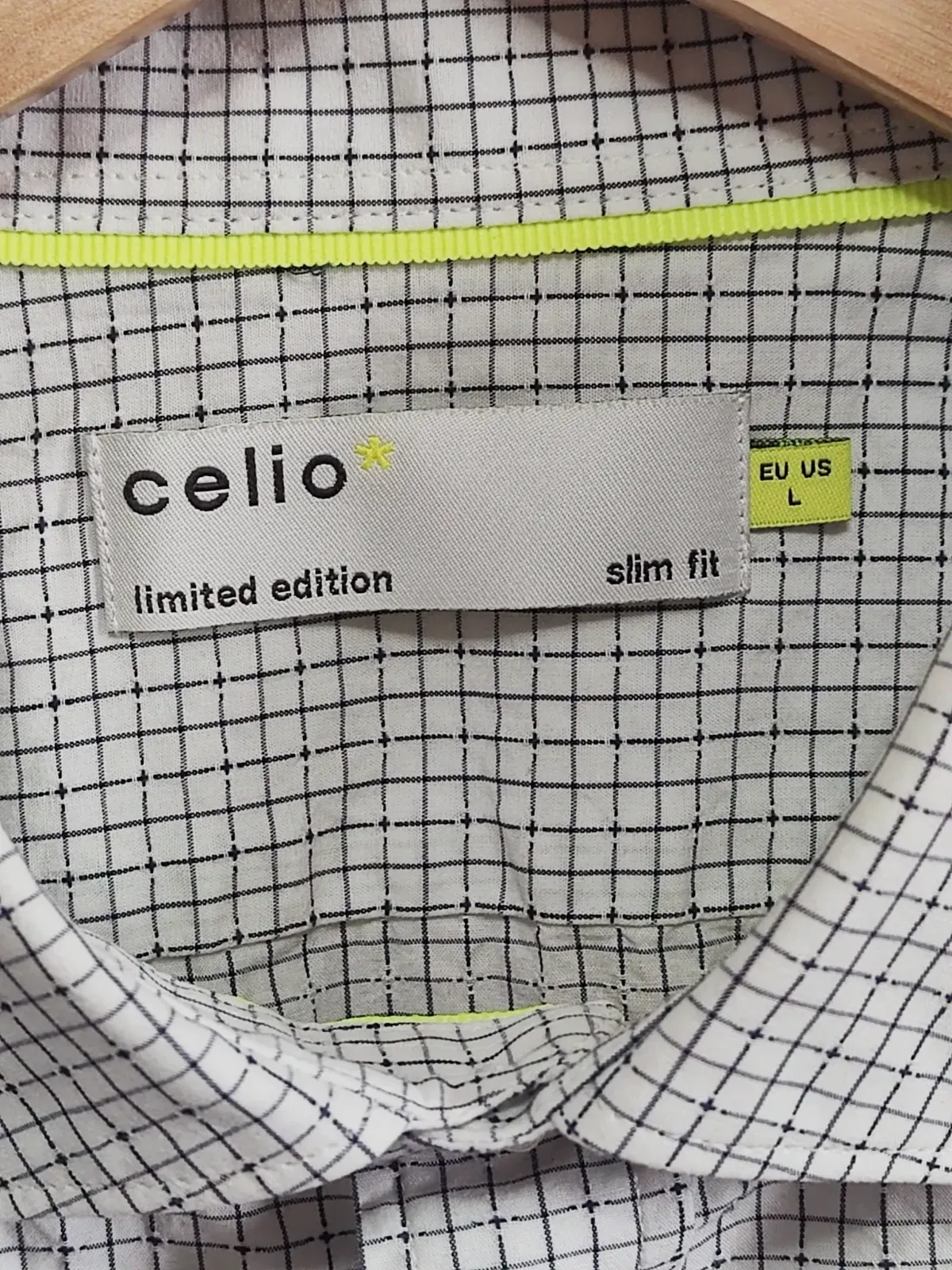 Chemise à carreaux Celio Slim Fit – Celio – taille L 4