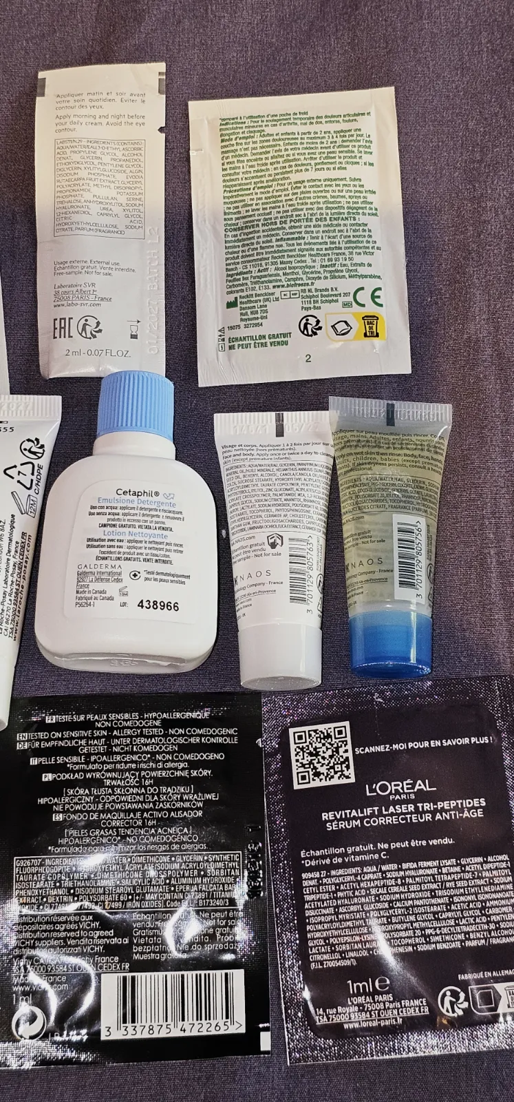 Lot découverte soins visage – 18 produits Nuxe, La Roche-Posay, Bioderma, Avène, – La Roche-Posay – taille Taille unique 6