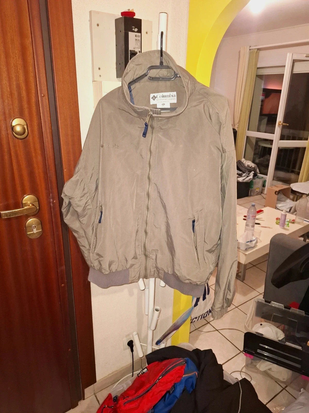 Veste / Blouson Zippé Marron Taupe "Columbia Sportswear Company" T.XXL