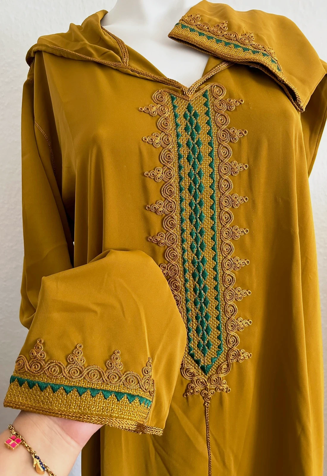 Jellaba crêpe de soie L/XL