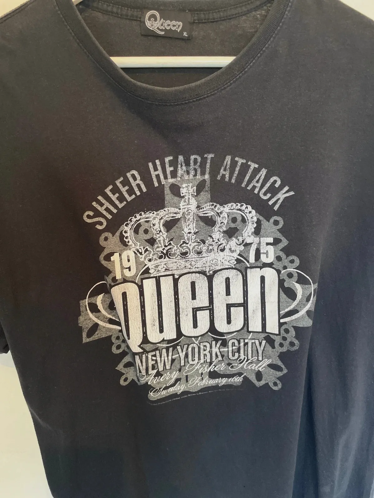 Camiseta negra Queen - Sheer Heart Attack - Talla XL - Estilo Rock – Queen – taille XL 2