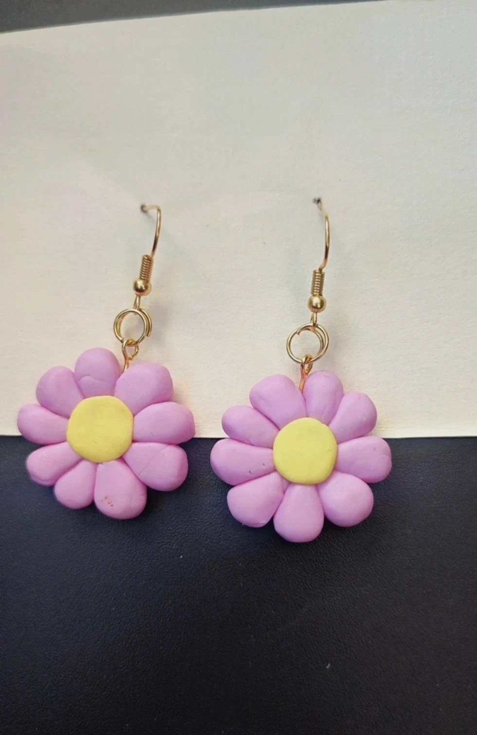 Pendientes flores