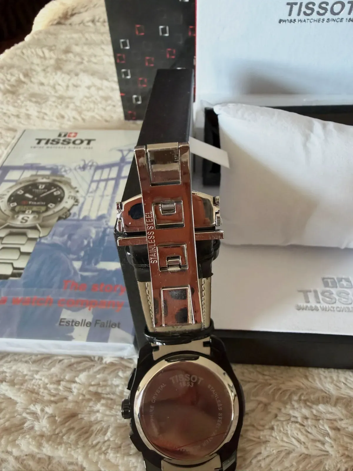 Montre Tissot chronographe noire – Tissot – noir 3