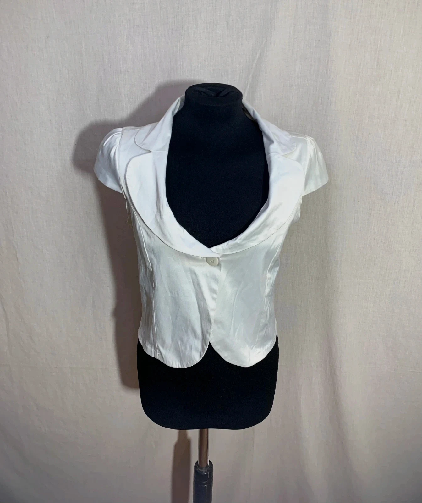 Chaleco de Fiesta Vintage Blanco | White Vintage Party Vest