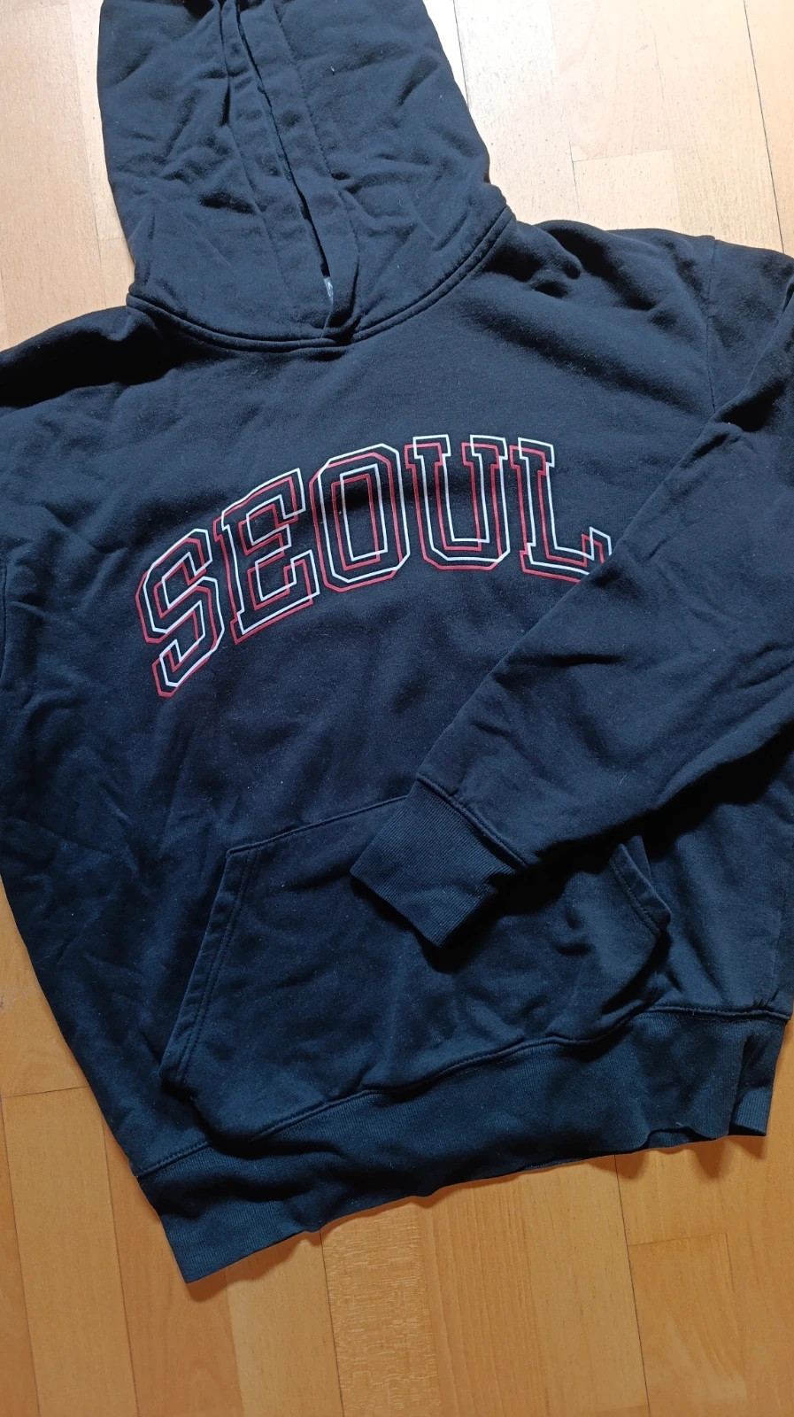 Sudadera negra capucha – Primark – taille L 2