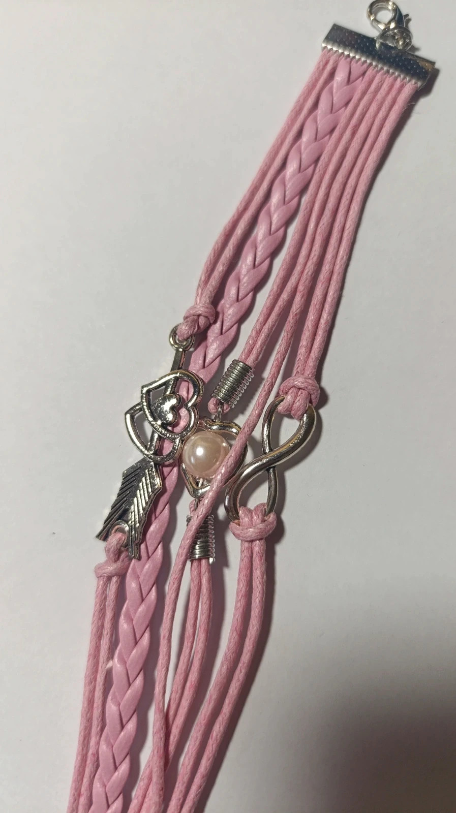 Pulsera rosa – No Label 2