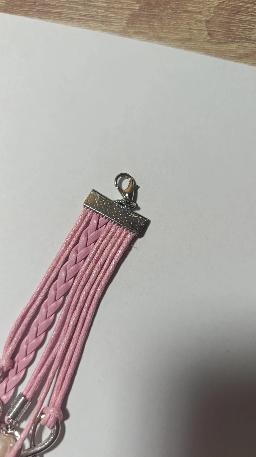 Pulsera rosa – No Label 3