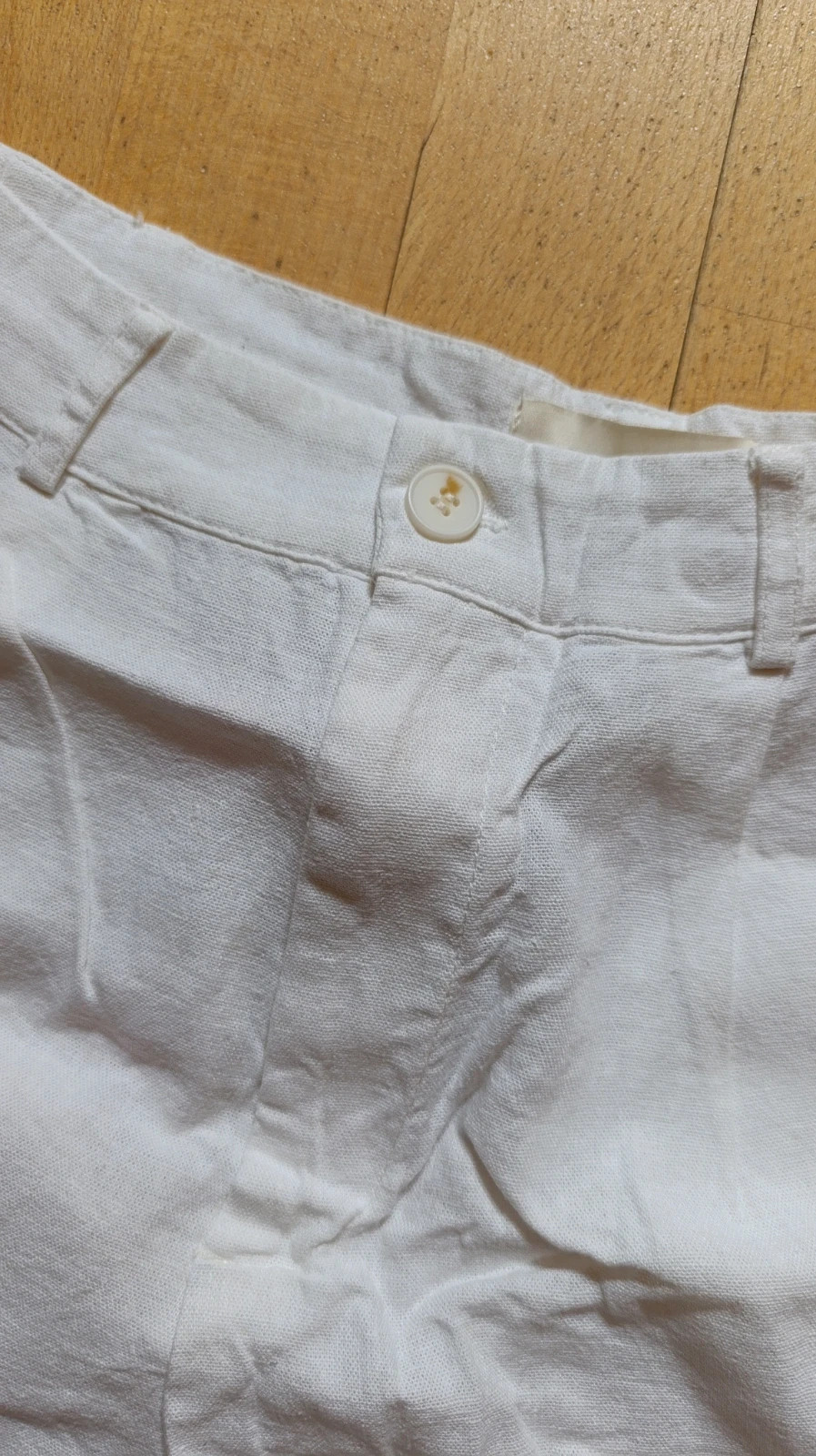 Pantalón corto lino – Pull & Bear – taille XXS / 32 / 4 2