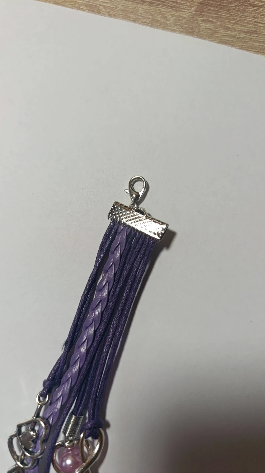 Pulsera morada – No Label 2