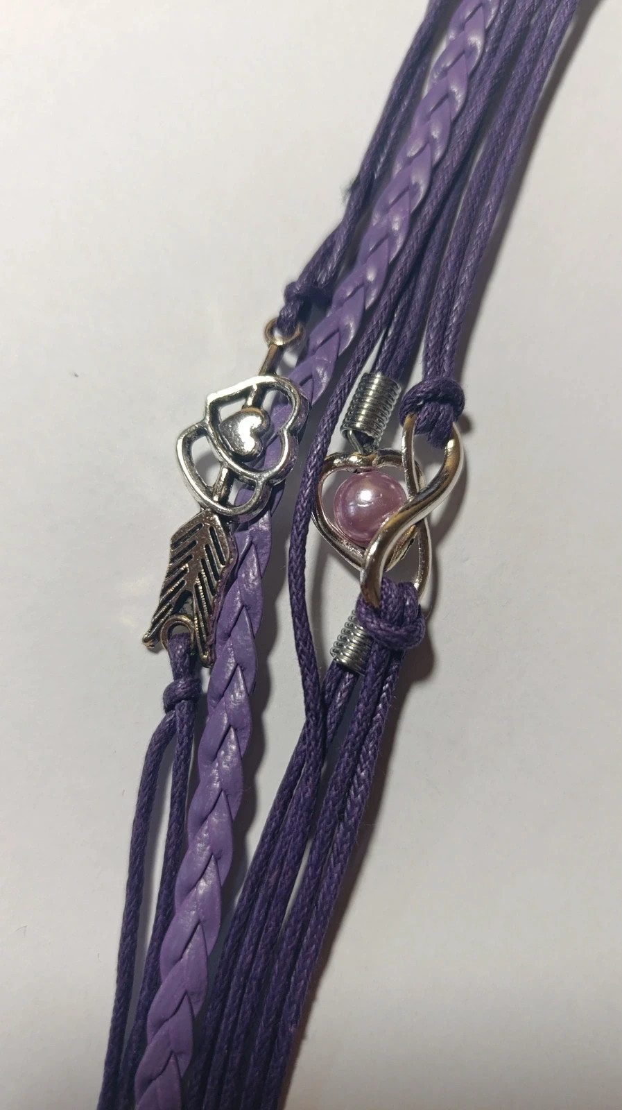 Pulsera morada – No Label 3