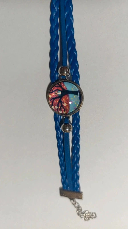 Pulsera azul oscura – No Label 4