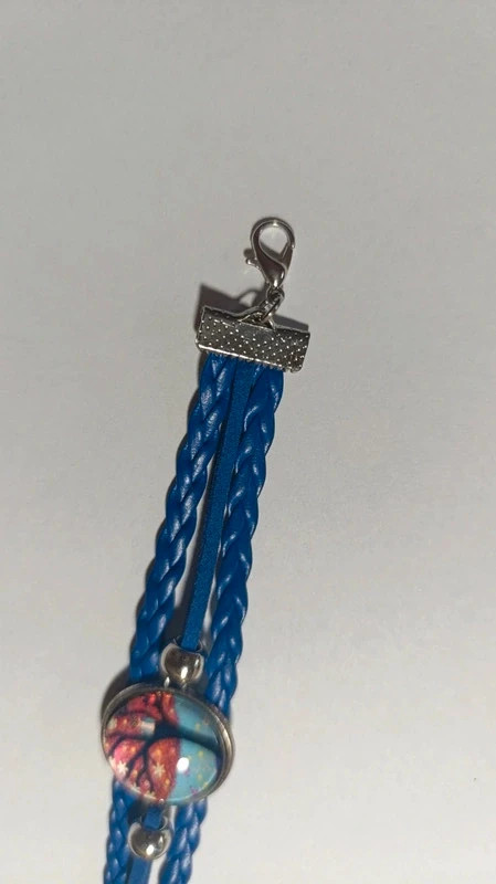 Pulsera azul oscura – No Label 3