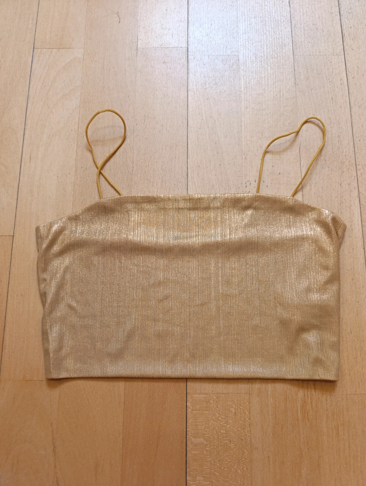 Top dorado – Shein – taille M / 38 / 10