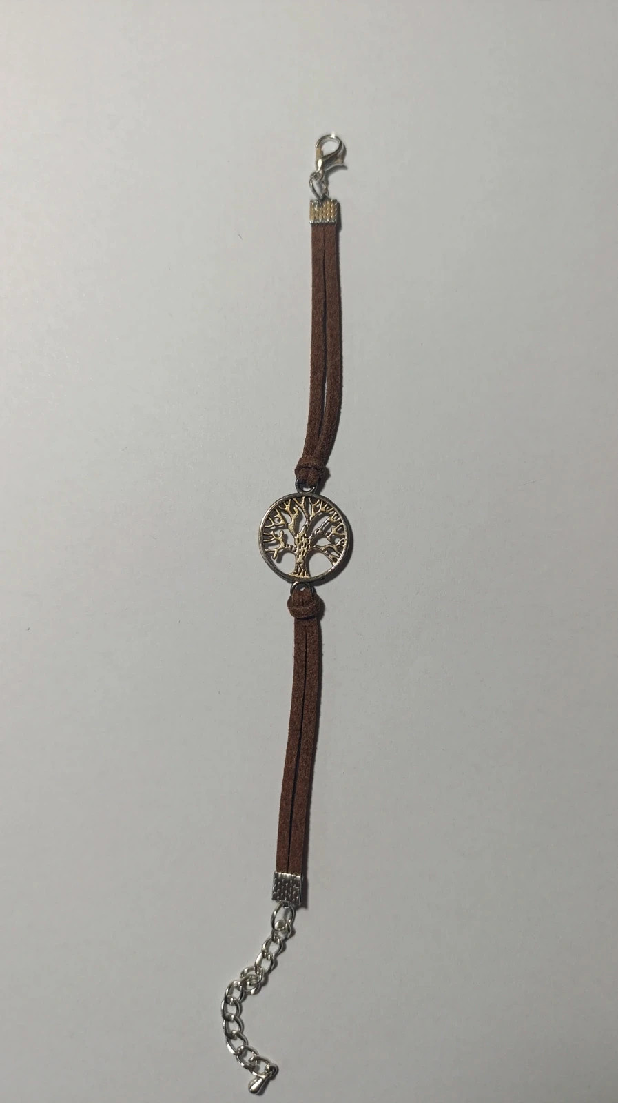 Pulsera marrón arbol