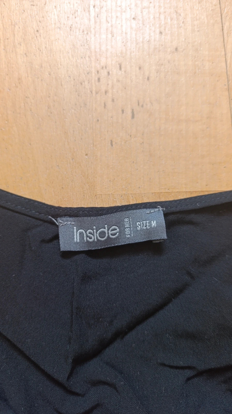 Blusa negra – Inside – taille M / 38 / 10 5