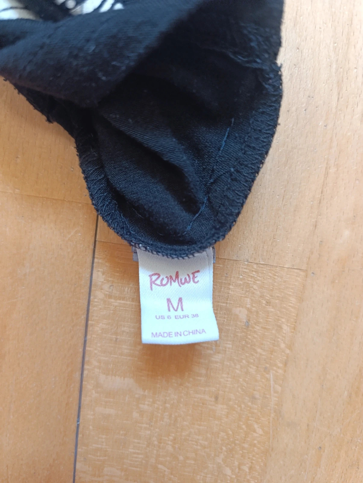 Top sin hombros – Romwe – taille M / 38 / 10 5