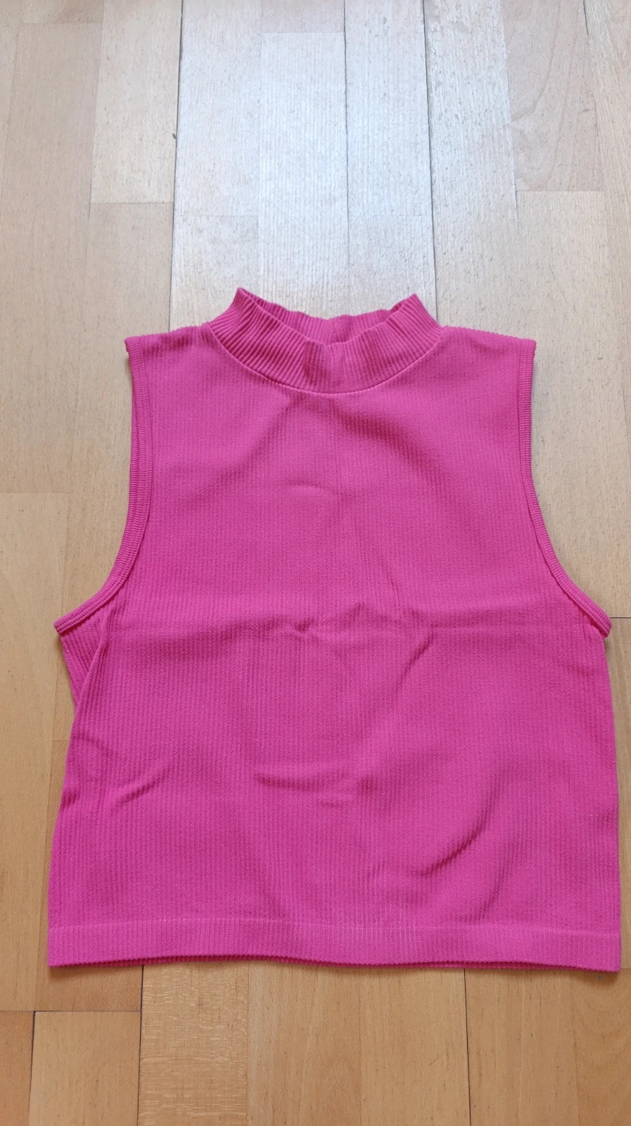 Top rosa neón – Stradivarius – taille L / 40 / 12