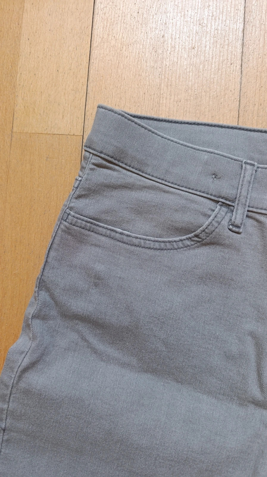 Pantalón vaquero corto gris – H&M – taille XS 2