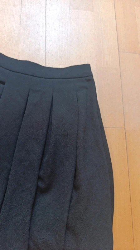 Falda tablas negra – Shein – taille S / 36 / 8 2