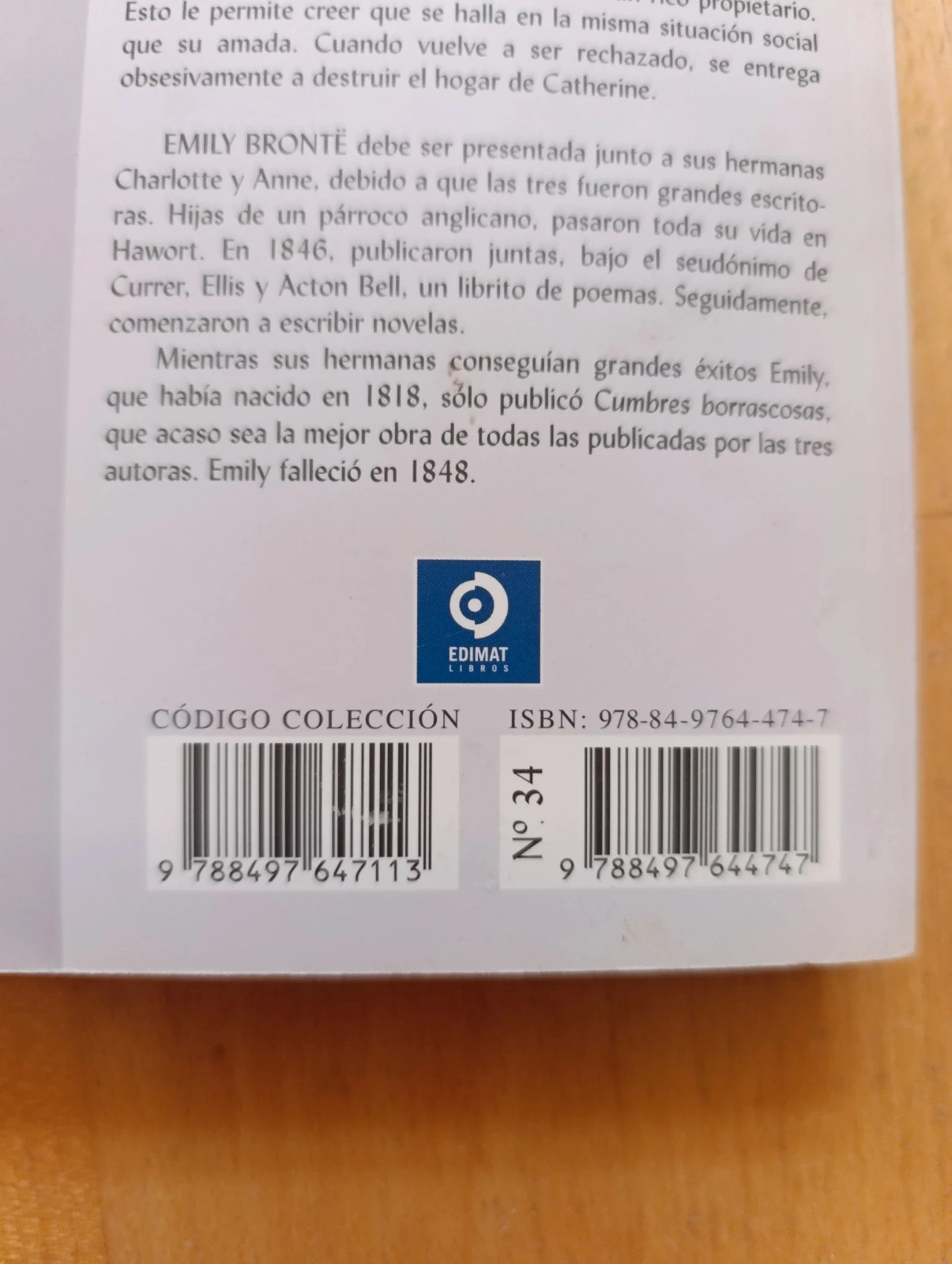 Libro Cumbres borrascosas 3