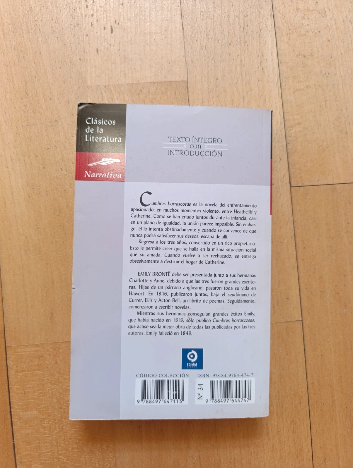 Libro Cumbres borrascosas 2