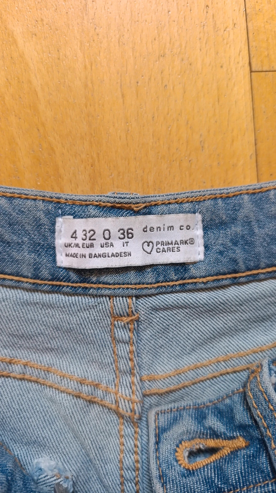 Pantalón vaquero mujer – Primark – taille XS / 34 / 6 5