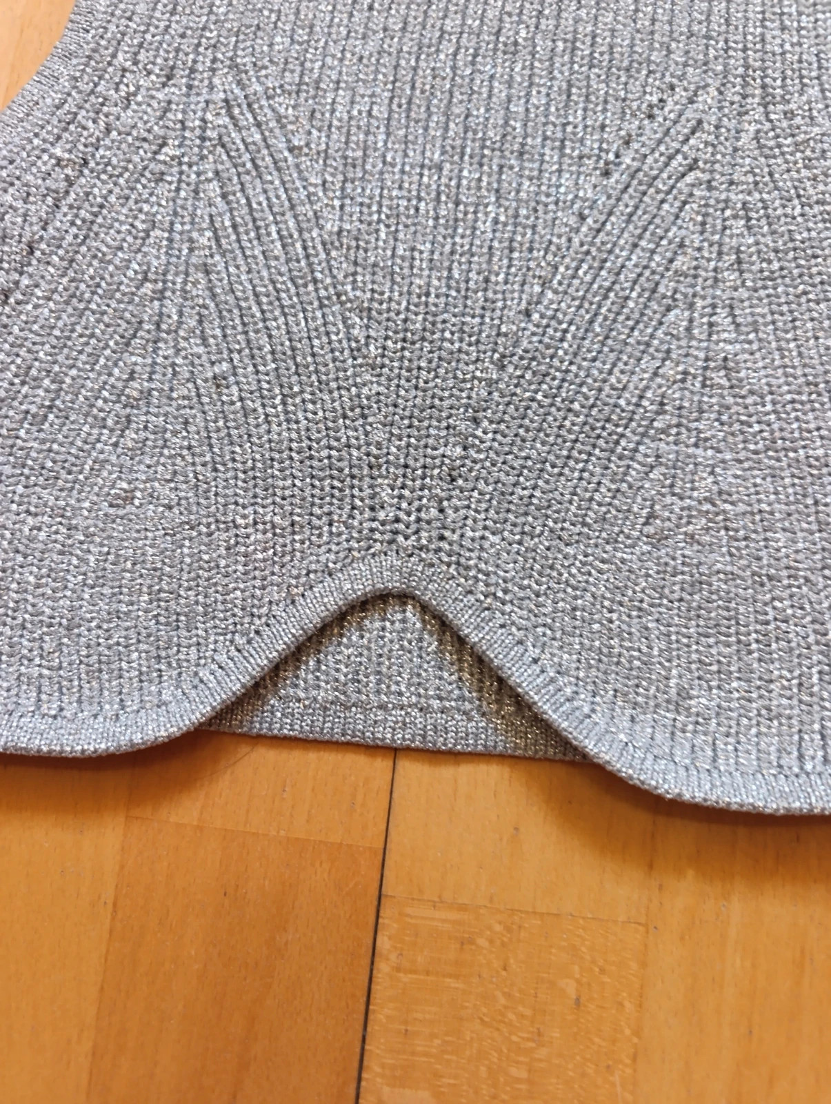 Top plateado fiesta – Bershka – taille S / 36 / 8 3