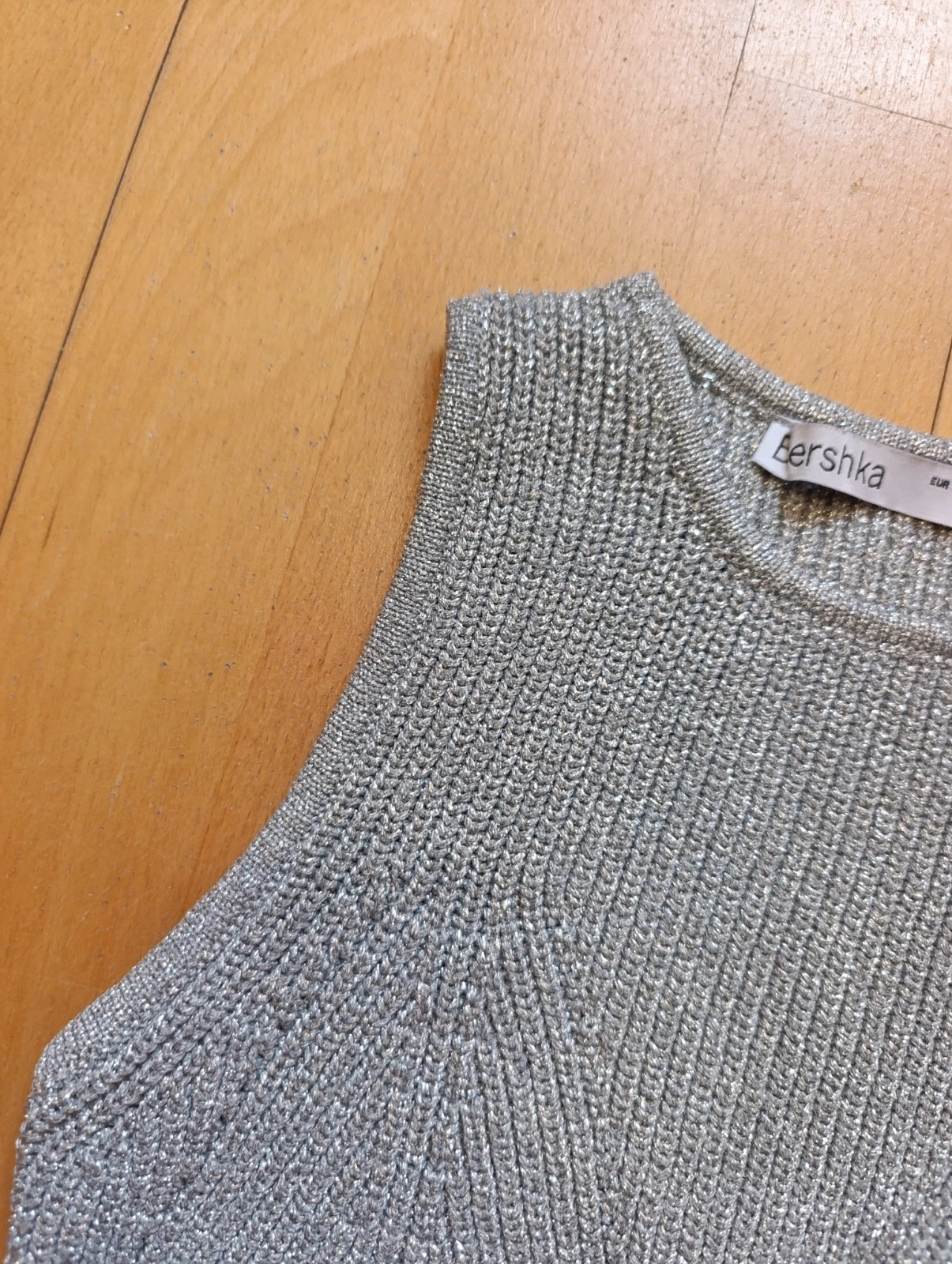 Top plateado fiesta – Bershka – taille S / 36 / 8 2