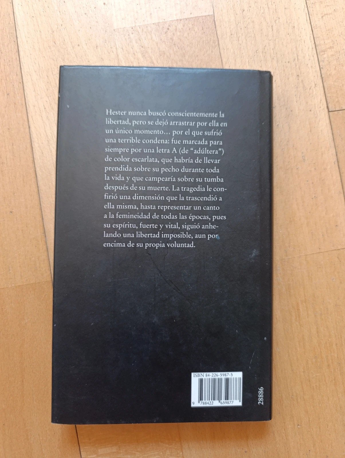 Libro La letra escarlata 2