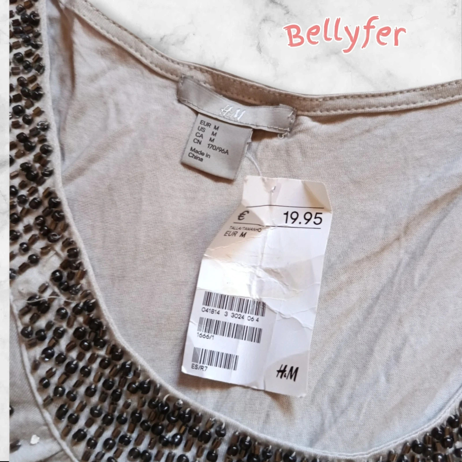 Camiseta de tirantas – H&M – taille M / 38 / 10 2