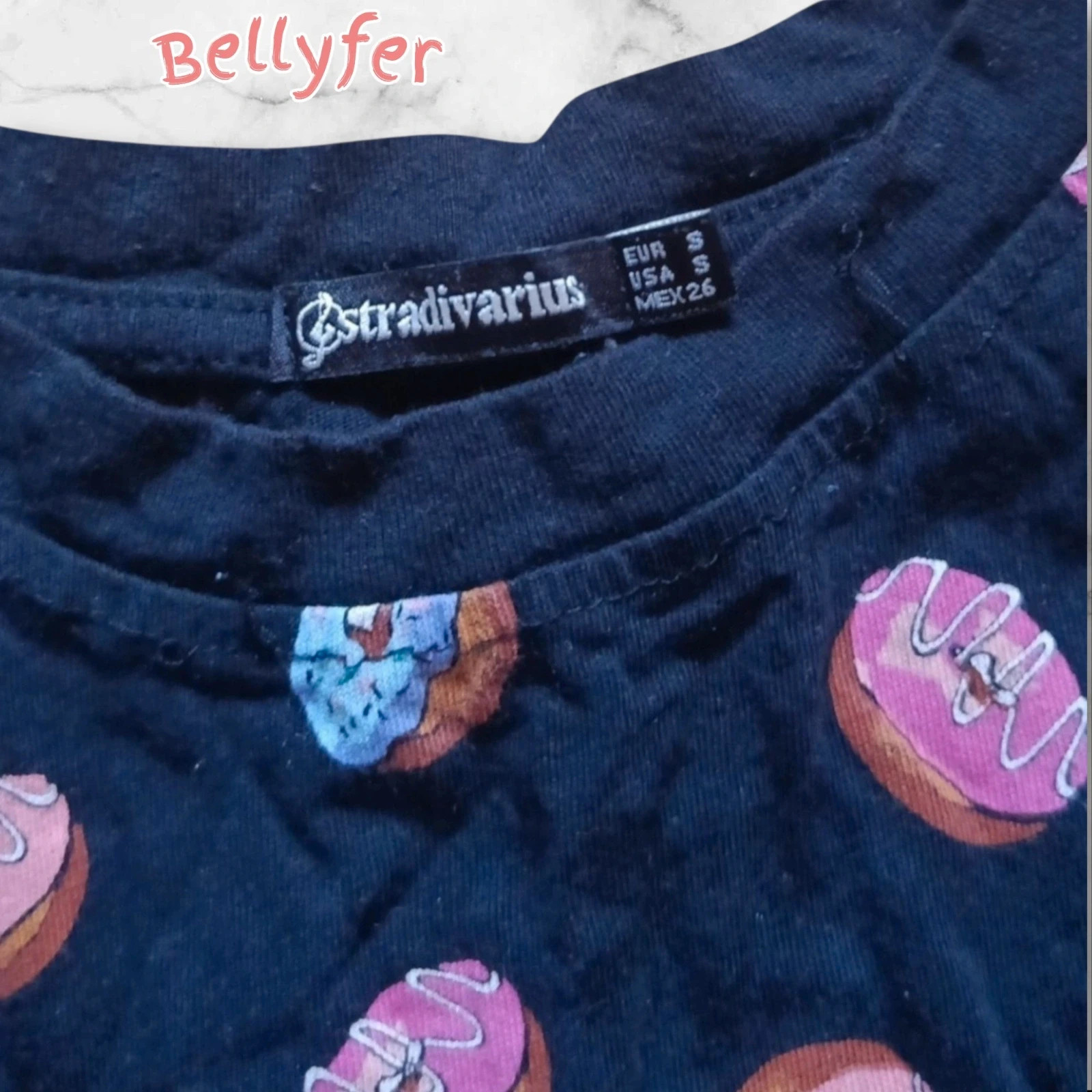 Camiseta Donuts – Stradivarius – taille S / 36 / 8 2