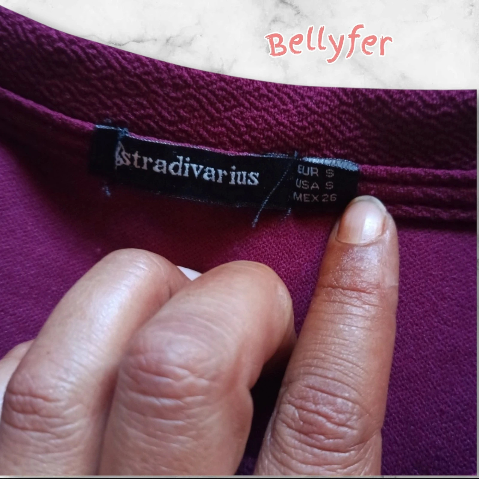 Blusa 3/4 mangas – Stradivarius – taille S / 36 / 8 2