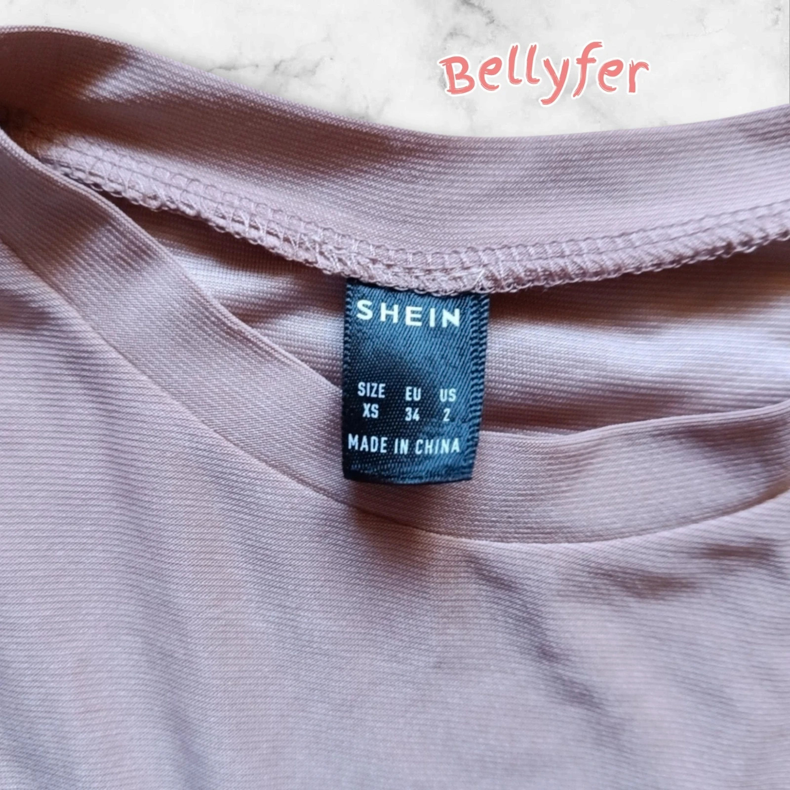 Crop top de mangas largas – Shein – taille XS / 34 / 6 2