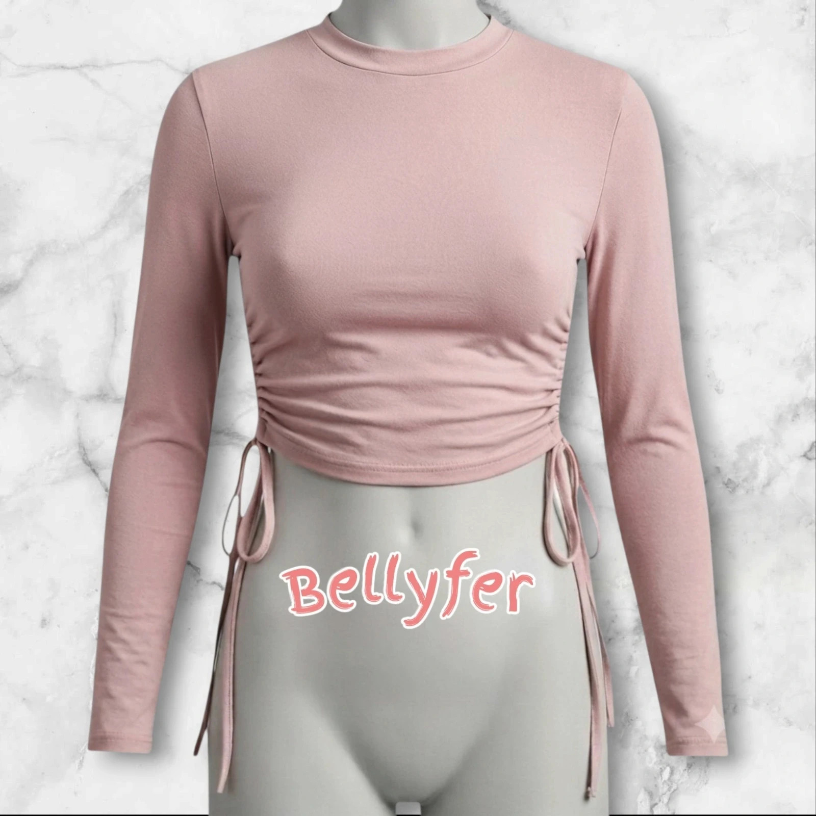 Crop top de mangas largas – Shein – taille XS / 34 / 6