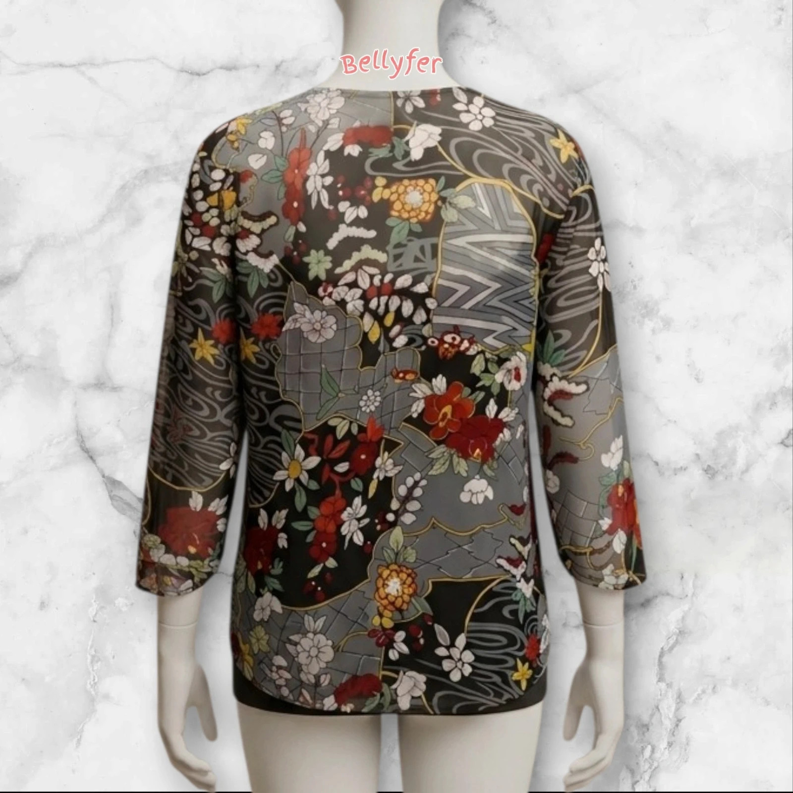 Blusa transparente holgada – Evis – taille L / 40 / 12 3