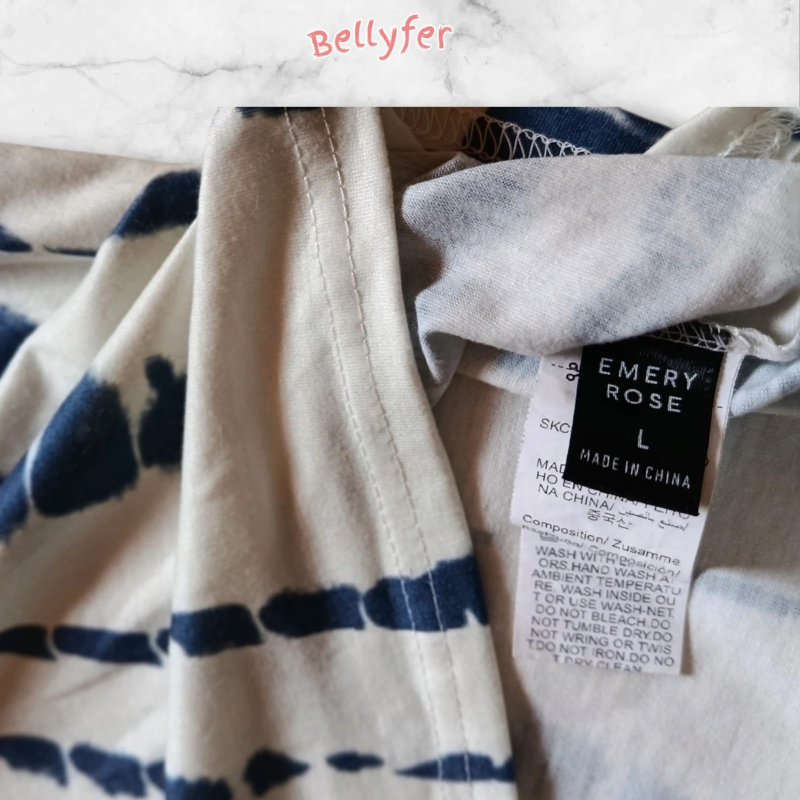 Camiseta de tirantes estampado tie-dye – Emery Rose – taille L / 40 / 12 2