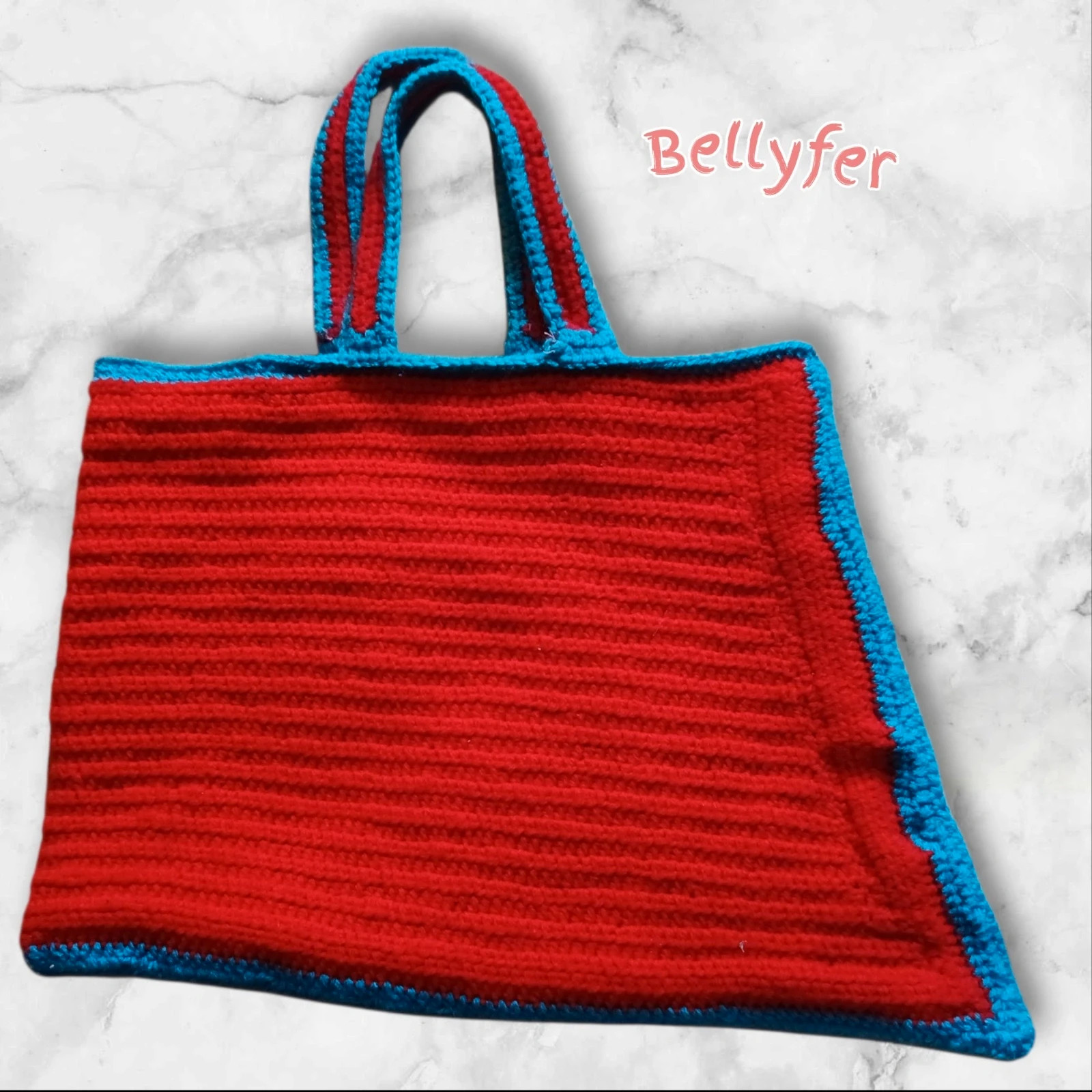 Bolso tipo tote hecho a mano