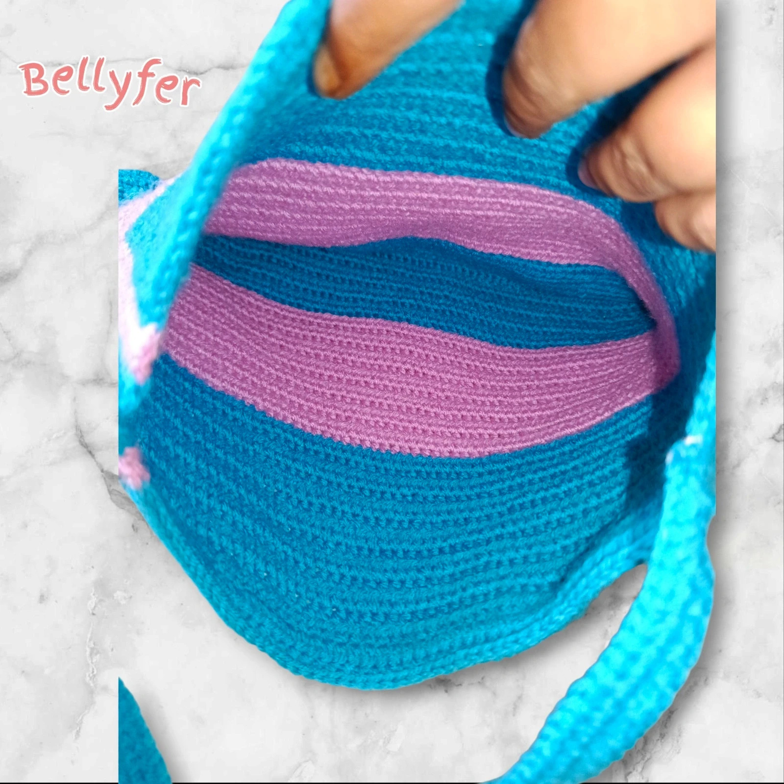 Bolso de hombro de ganchillo – Hecho a Mano 2
