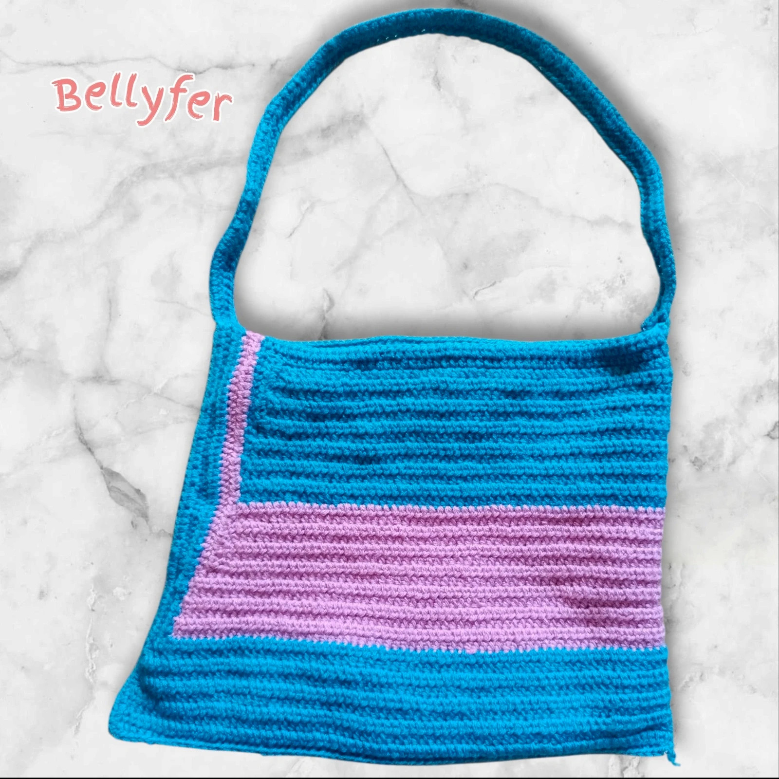 Bolso de hombro de ganchillo